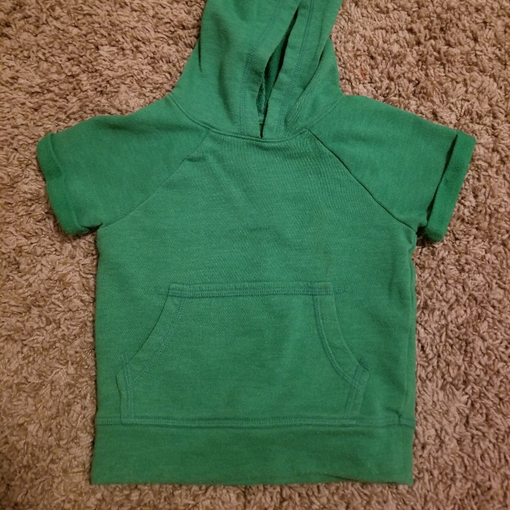 Short Sleeve Hoodie Shirt